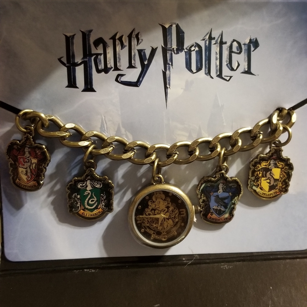 Harry Potter Charm Bracelet w/Watch